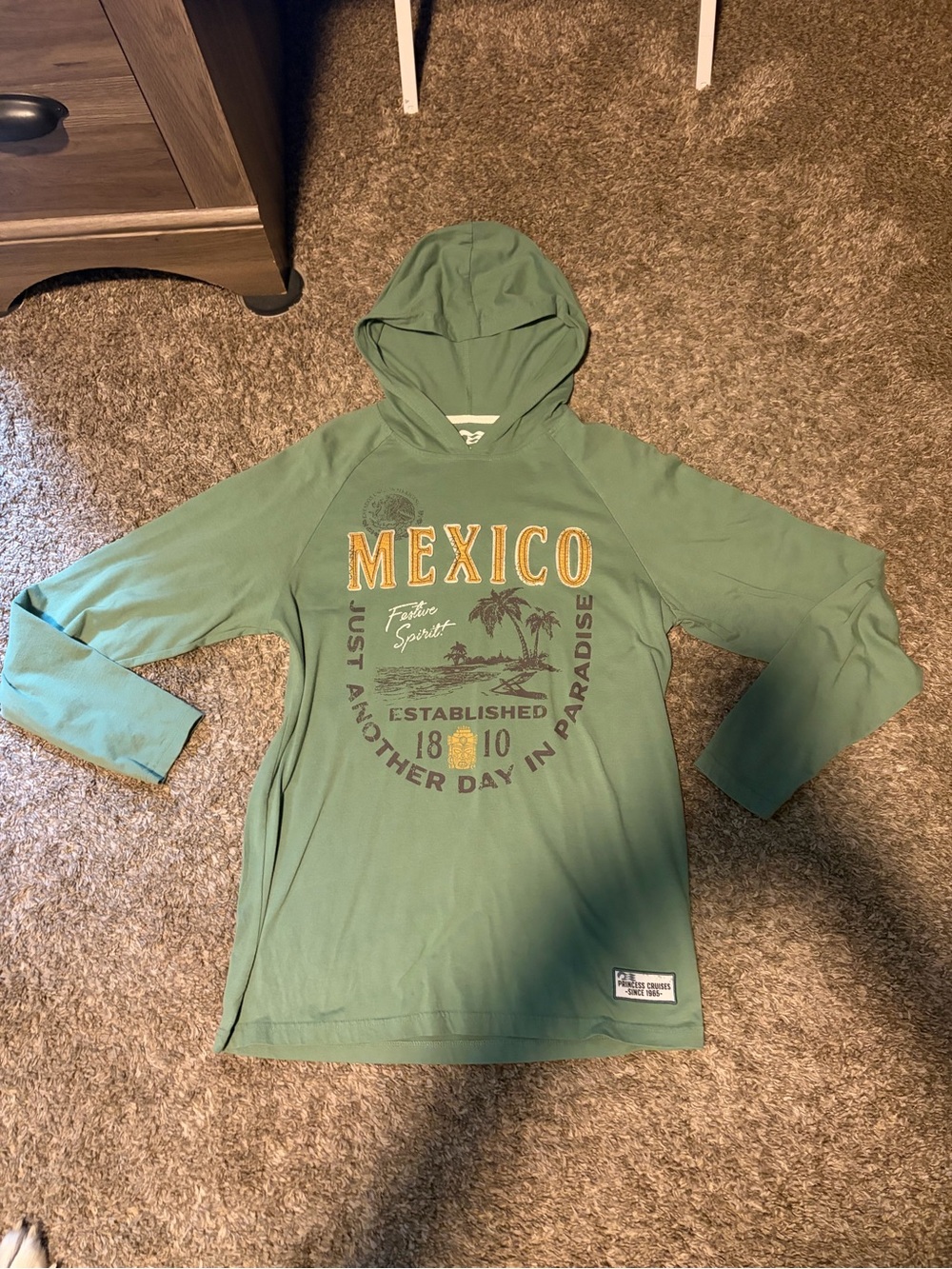 Prince Green Mexico Graphic Hoodie